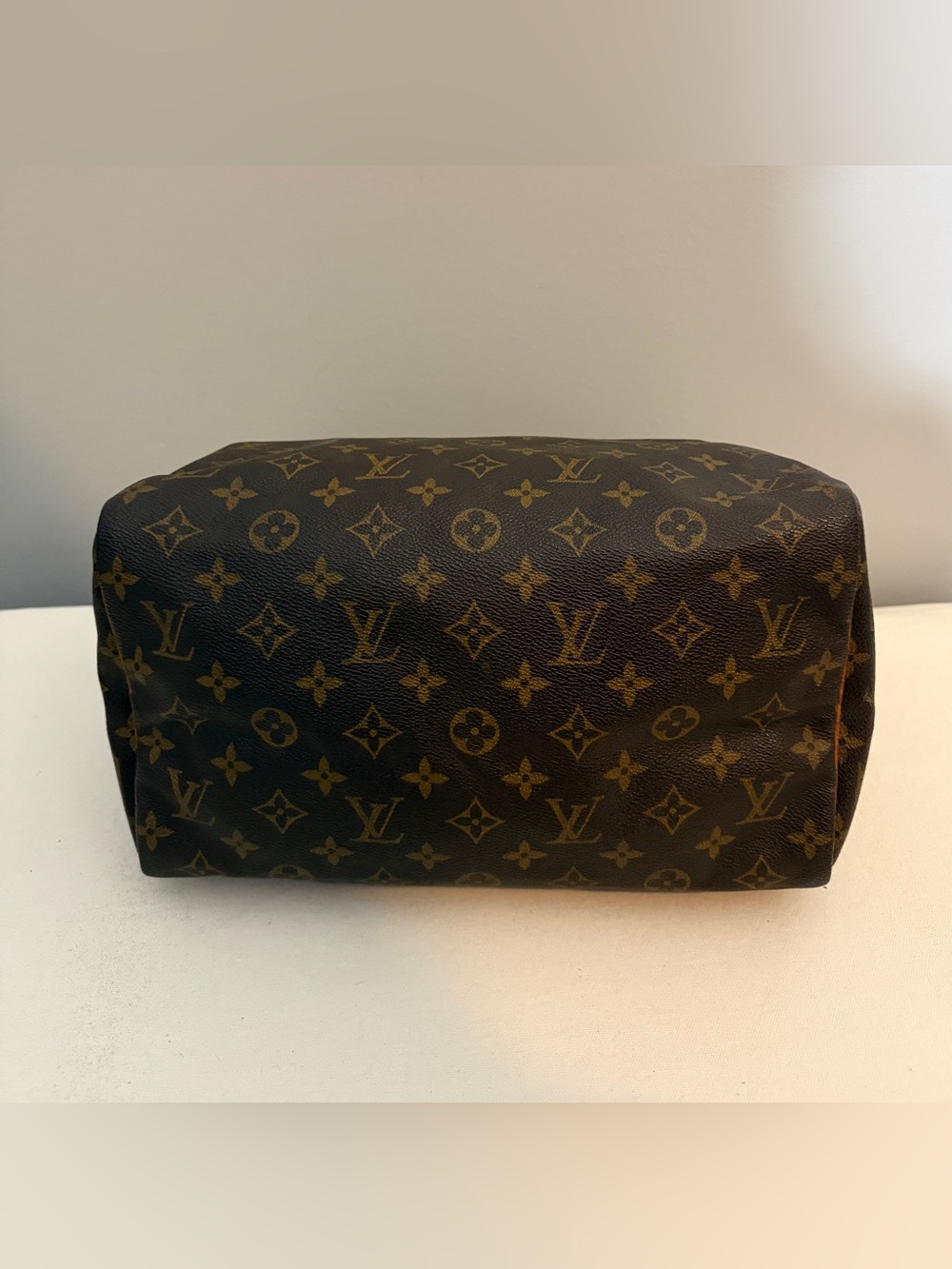 Louis Vuitton Speedy 30 Brown Monogram Satchel With Lock & Key - Picture 7 of 17